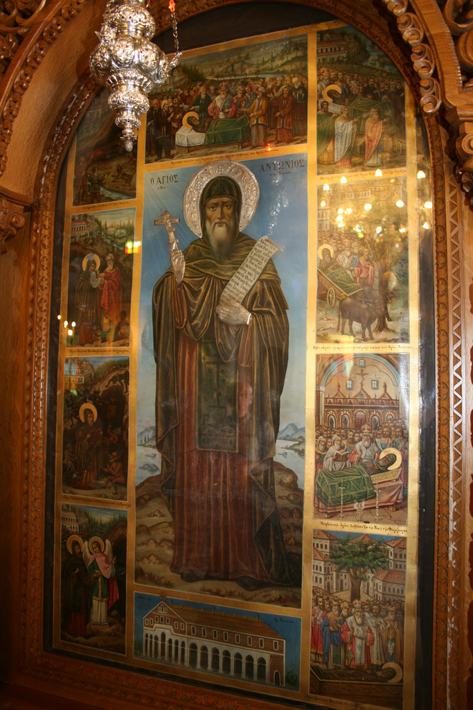 Sfântul Cuvios Antonie cel Nou de la Veria