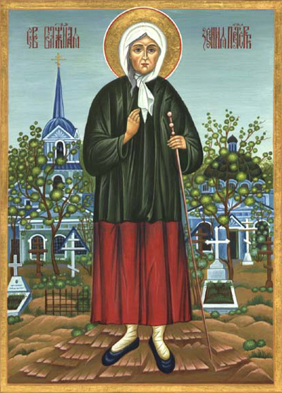 Sfânta Xenia din Sankt Petersburg