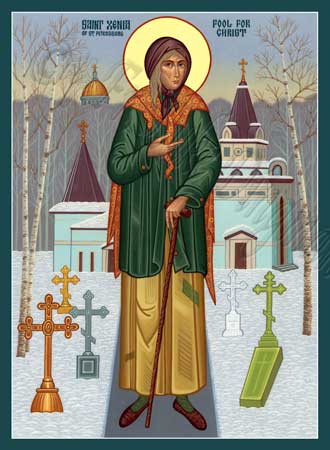 Sfânta Xenia din Sankt Petersburg
