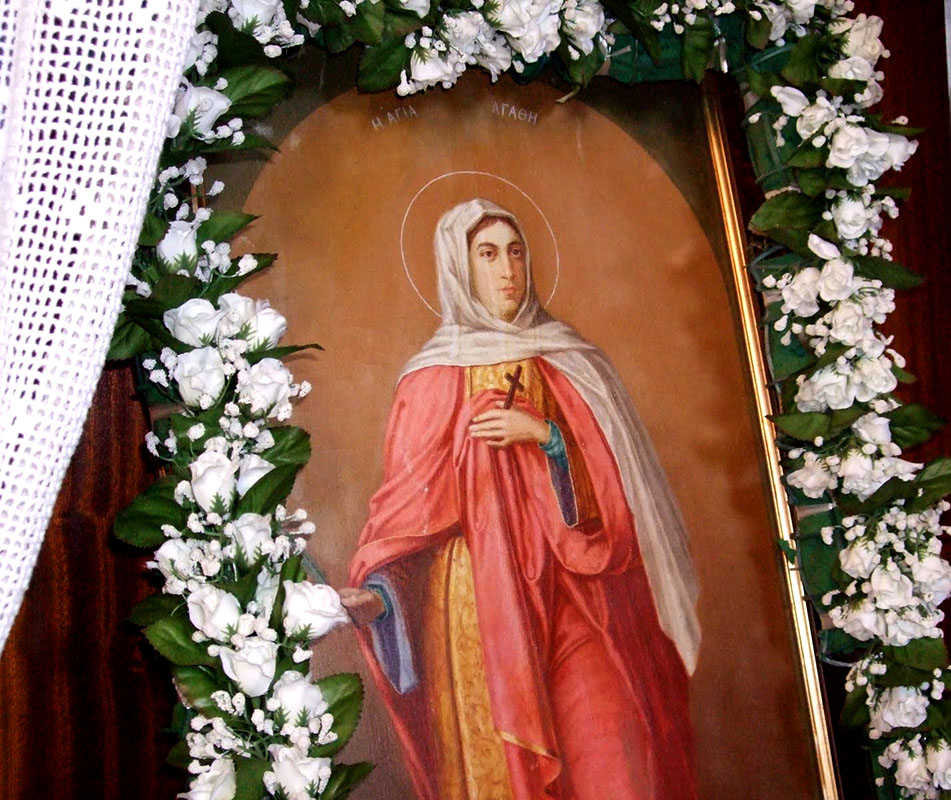 Sfânta Muceniță Agata