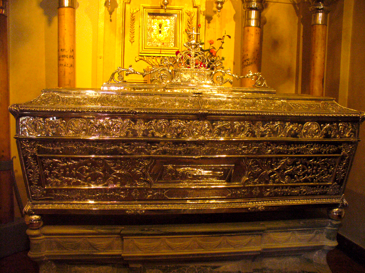 Moaştele Sfintei Teodora împărăteasa