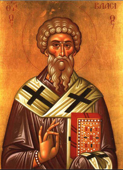 Sfântul Mucenic Vlasie, Episcopul Sevastiei