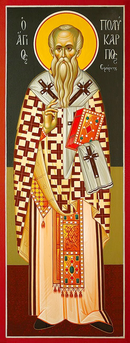 Sfântul Sfințit Mucenic Policarp, Episcopul Smirnei