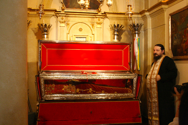 Moaștele Sfintei Teodora, împărăteasa