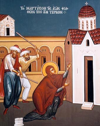 Sfânta Cuvioasă Filoteea din Atena