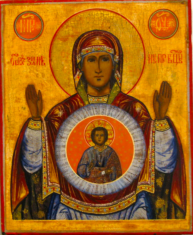 Icoana Maicii Domnului „a Semnului” din Novgorod