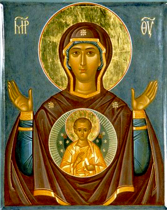 Icoana Maicii Domnului „a Semnului” din Novgorod