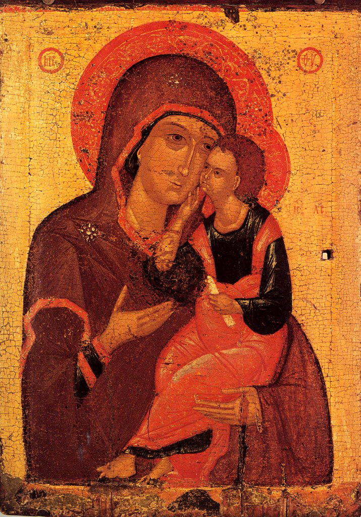 Icoana Maicii Domnului din Smolensk „Dulcea sărutare”