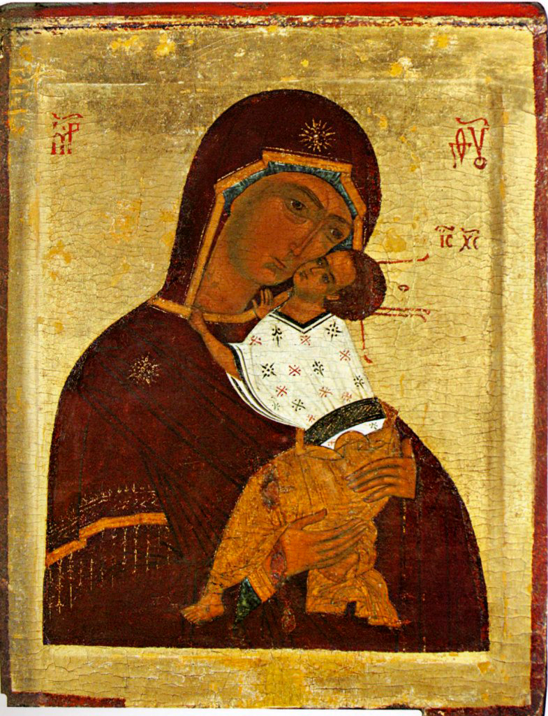 Icoana Maicii Domnului din Smolensk „Dulcea sărutare”