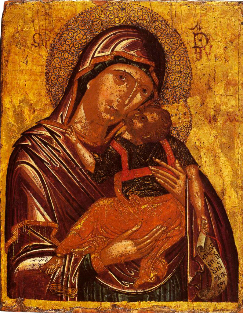 Icoana Maicii Domnului din Smolensk „Dulcea sărutare”