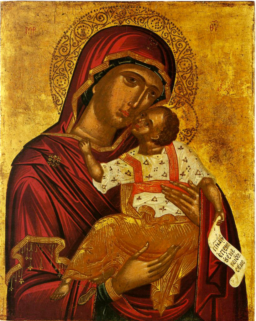 Icoana Maicii Domnului din Smolensk „Dulcea sărutare”