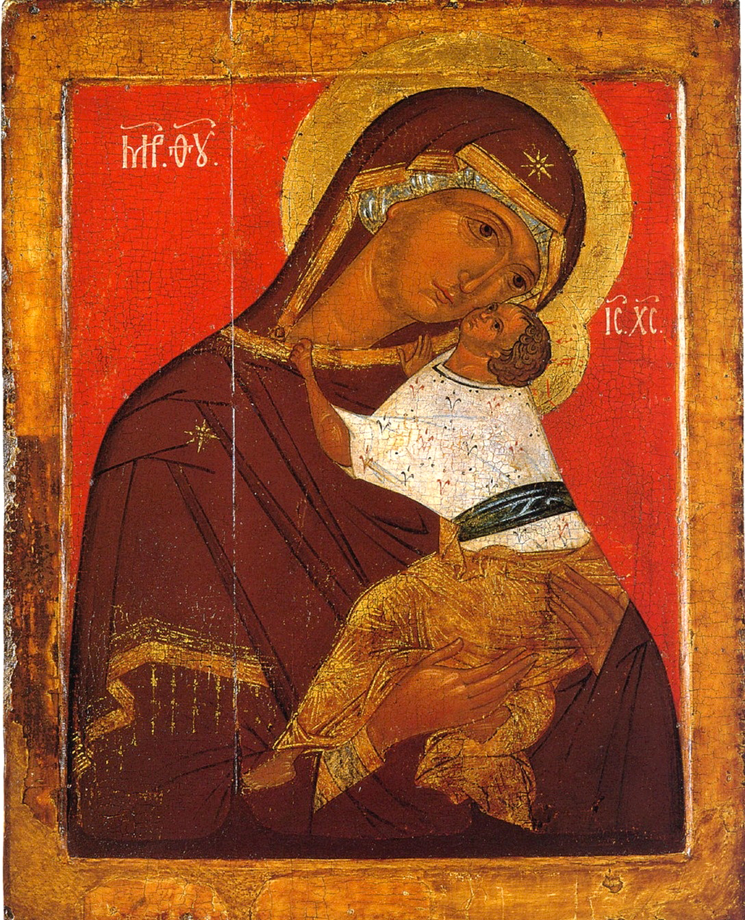 Icoana Maicii Domnului din Smolensk „Dulcea sărutare”