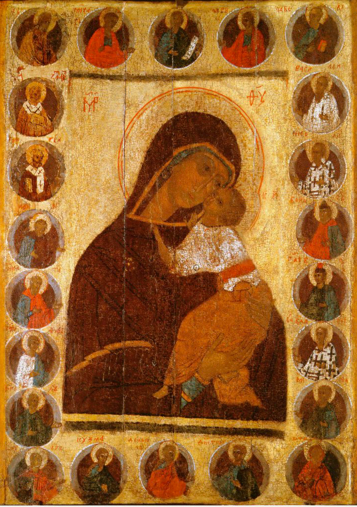 Icoana Maicii Domnului din Smolensk „Dulcea sărutare”