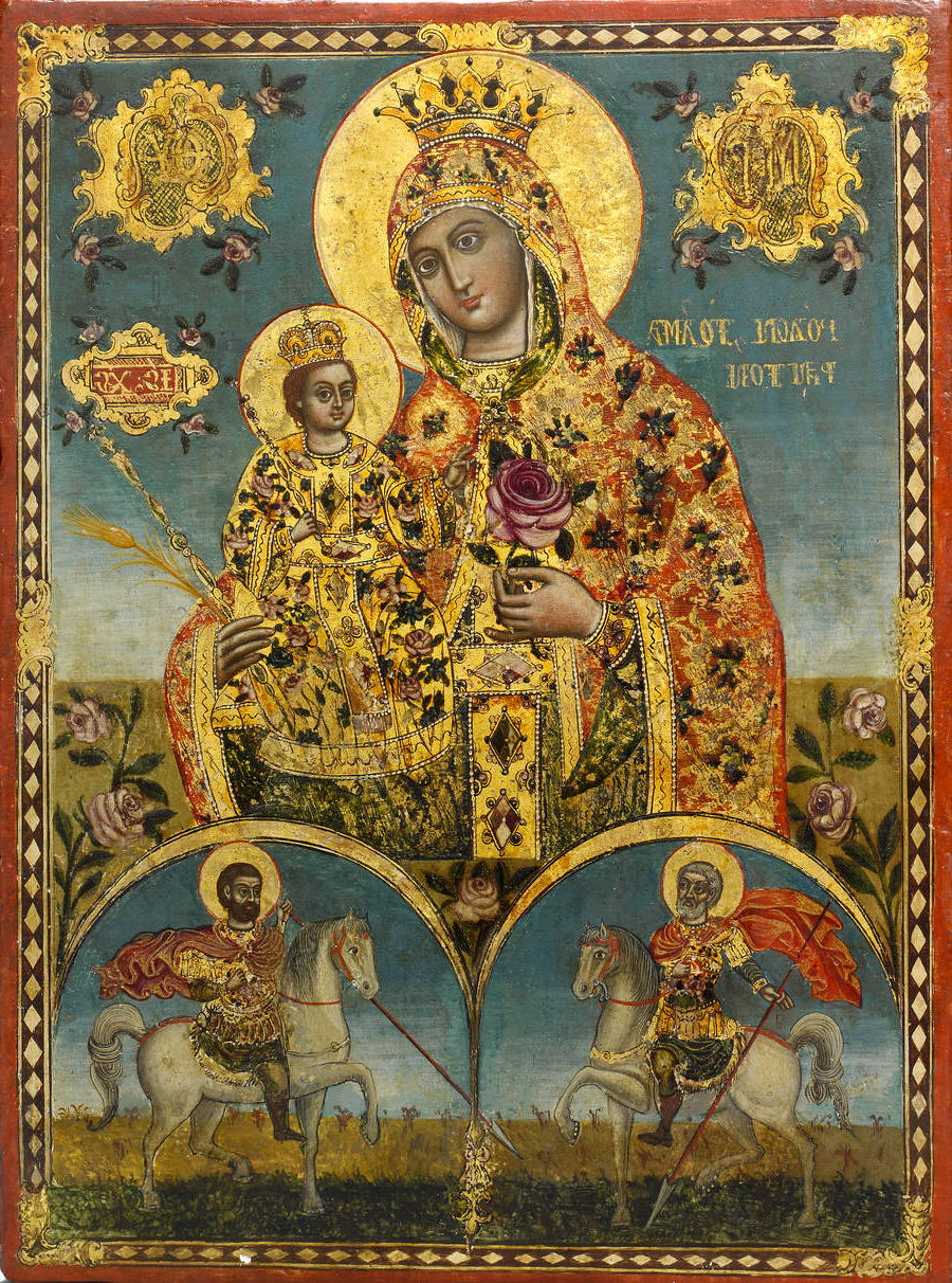 Icoana Maicii Domnului „Floarea nepieritoare”