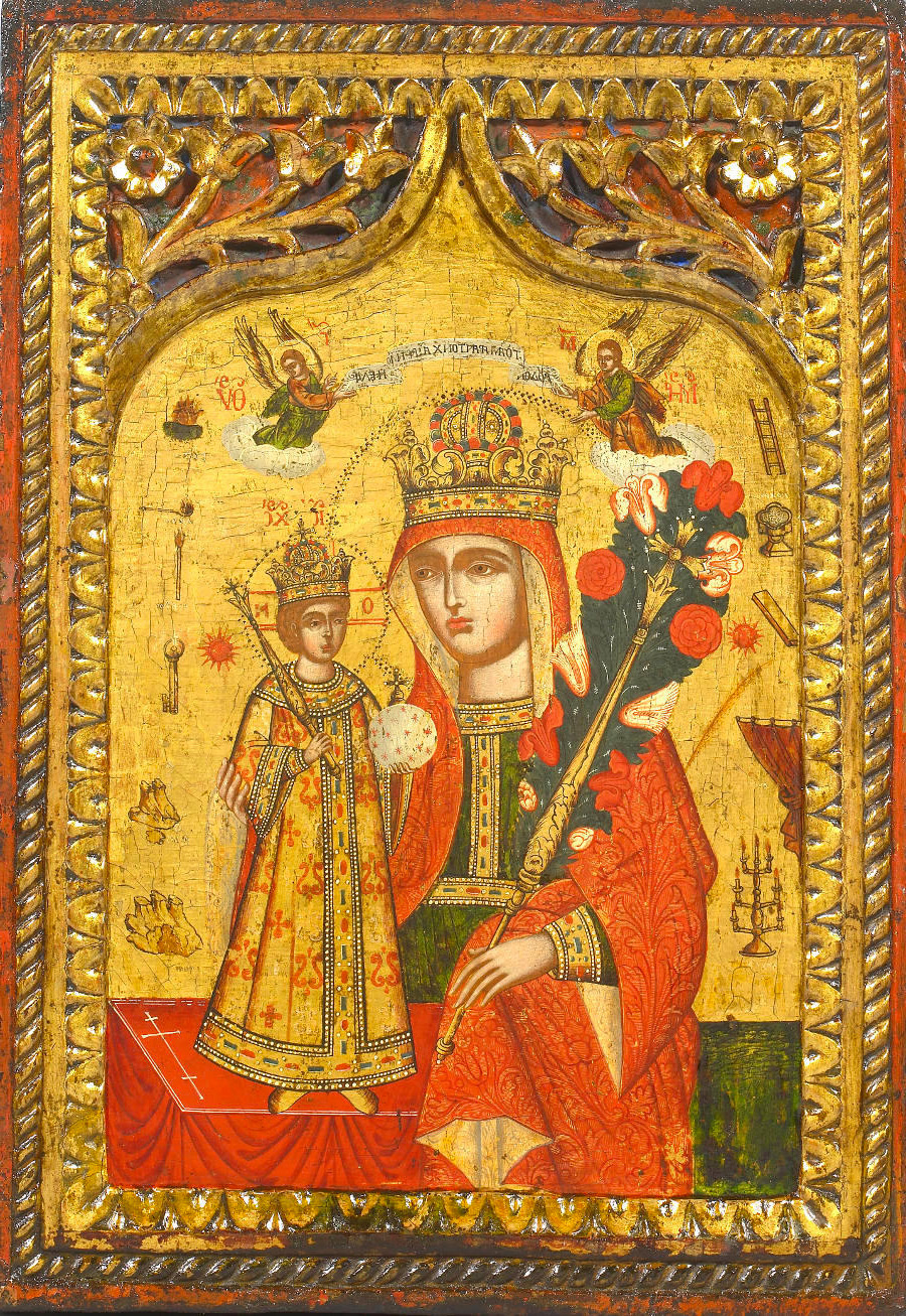 Icoana Maicii Domnului „Floarea nepieritoare”