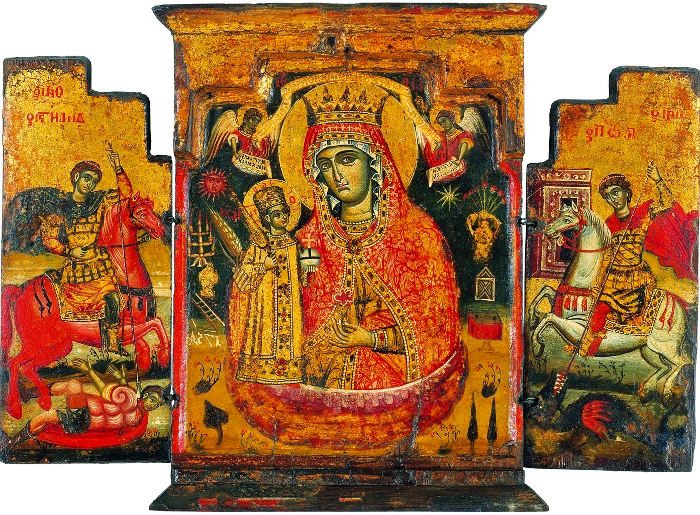 Icoana Maicii Domnului „Floarea nepieritoare”