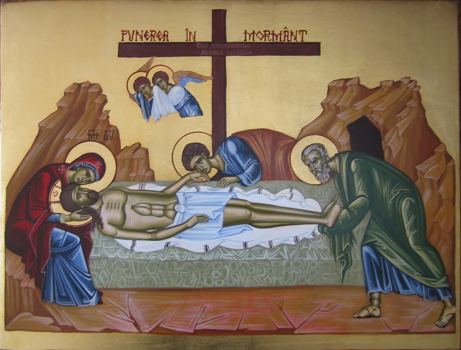 Sfânta și Marea Sâmbătă - Punerea în mormânt