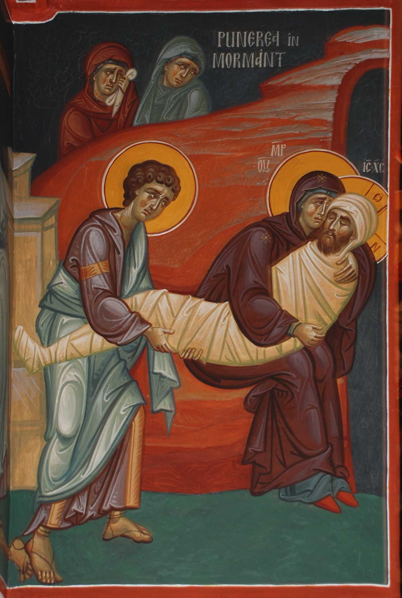 Sfânta și Marea Sâmbătă - Punerea în mormânt