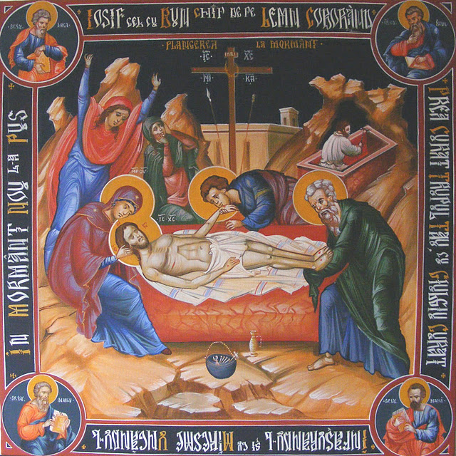 Sfânta și Marea Sâmbătă - Punerea în mormânt