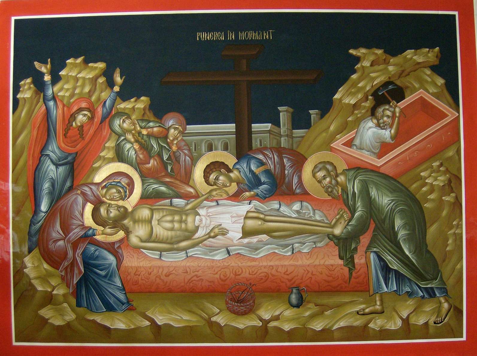 Sfânta și Marea Sâmbătă - Punerea în mormânt