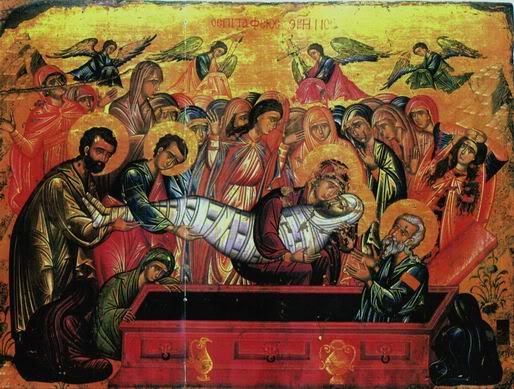 Sfânta și Marea Sâmbătă - Punerea în mormânt