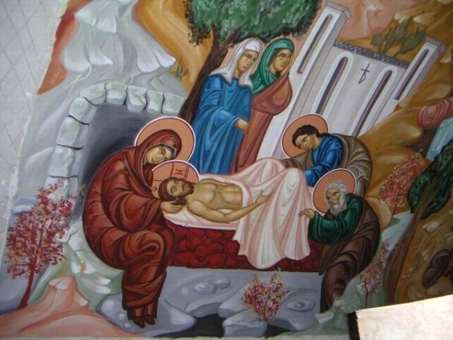 Sfânta și Marea Sâmbătă - Punerea în mormânt