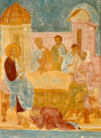 Sfânta și Marea zi Miercuri - femeia cea păcătoasă care a uns cu mir pe Domnul