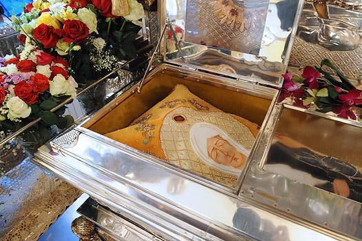 Moaștele Sfintei Matrona din Moscova