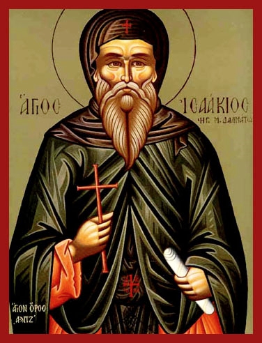 Sfântul Cuvios Isaachie Mărturisitorul