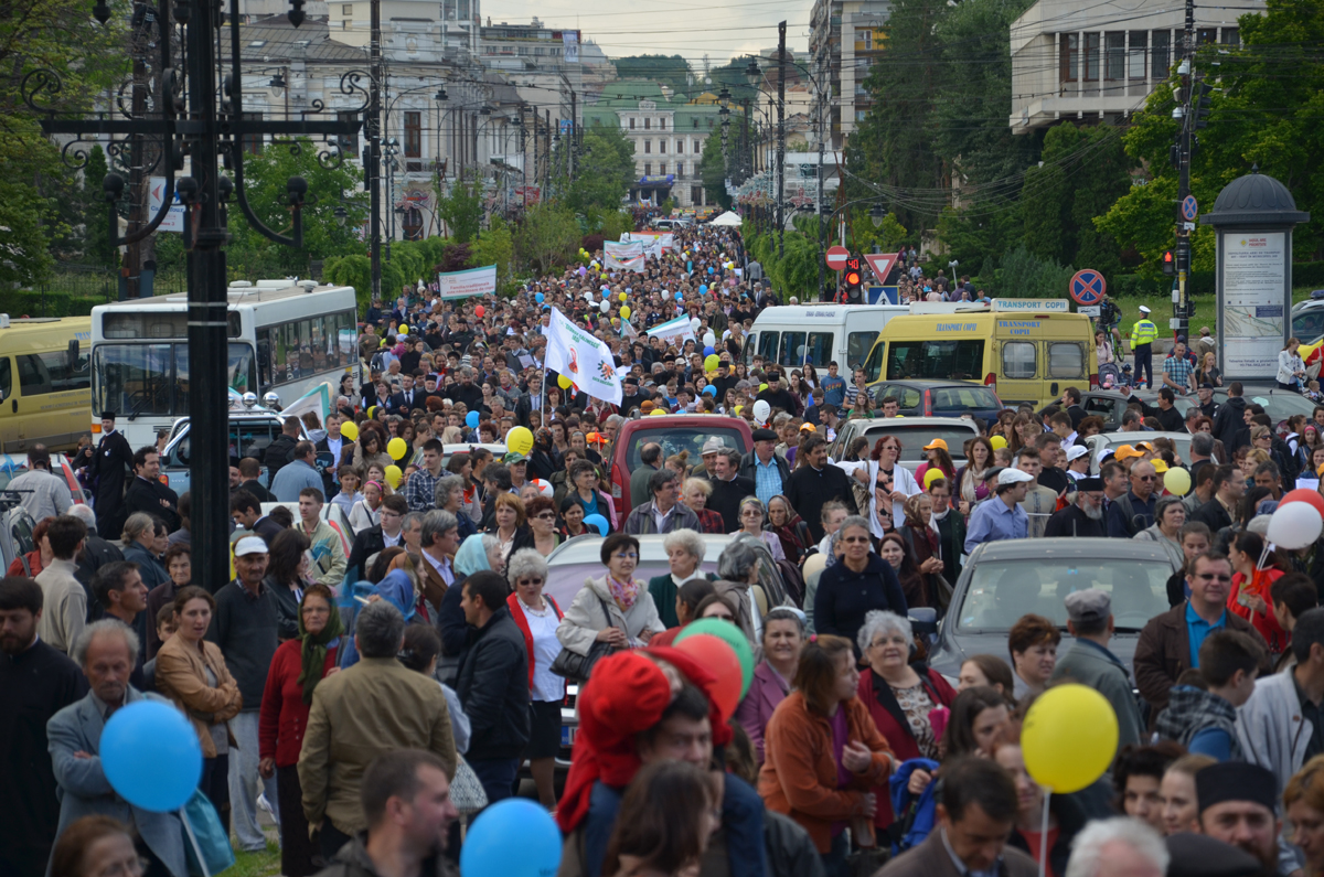 Galerie foto: Marșul pentru Familie