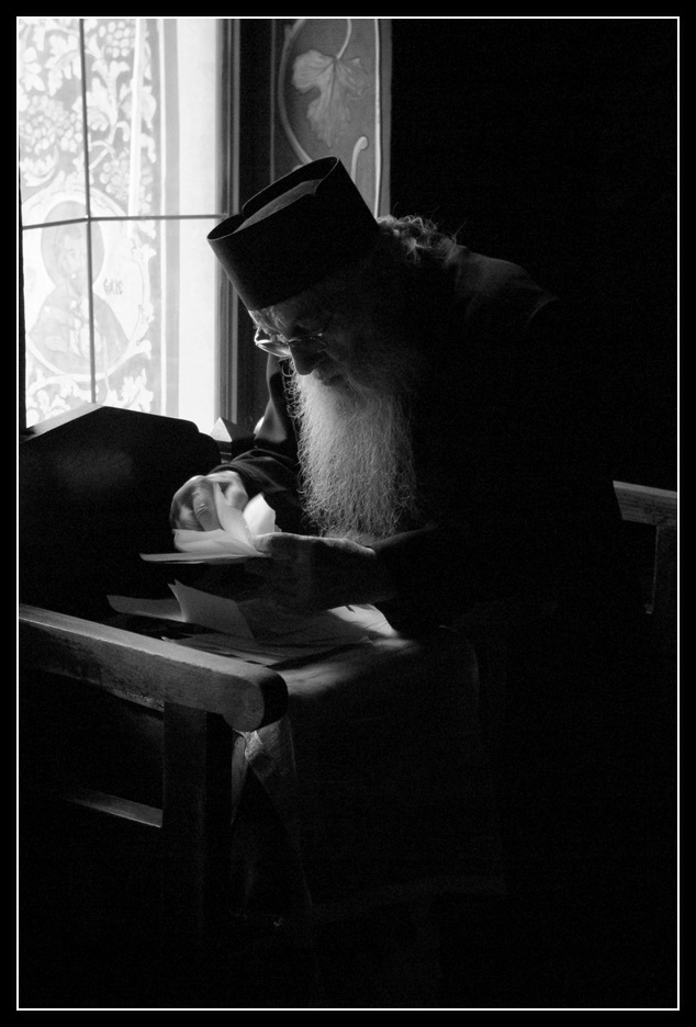 Părintele Hrisostom Dănilă de la Mănăstirea Bucium