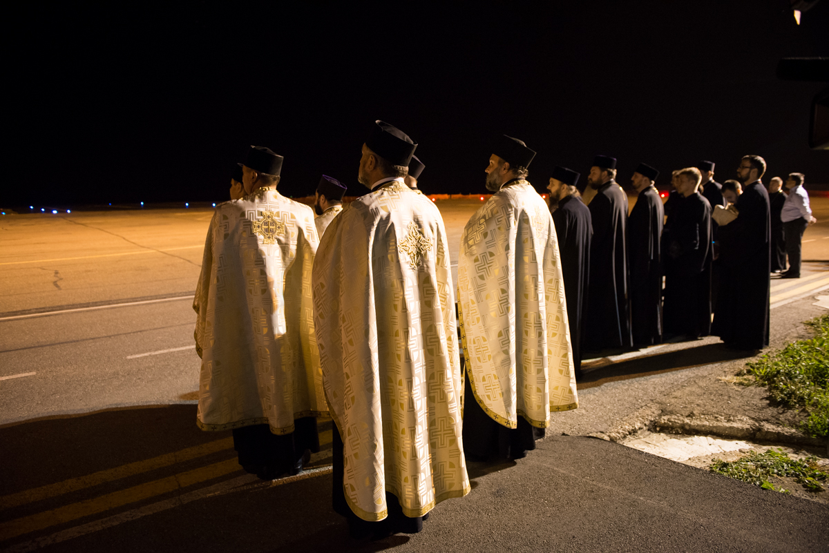 Întâmpinarea cinstitelor moaşte ale Sfântului Constantin Brâncoveanu - galerie FOTO