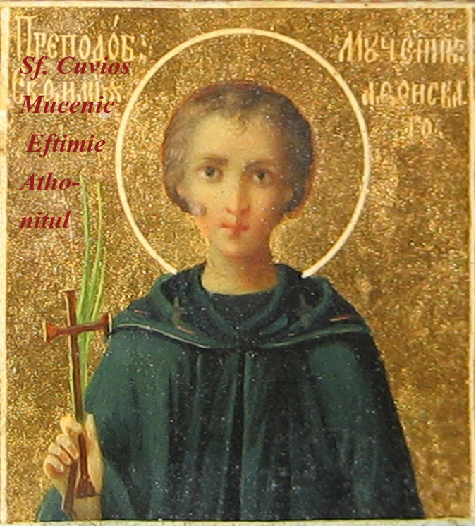 Icoana Sfântului Cuvios Mucenic Eftimie