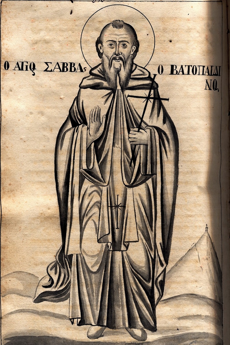 Cuviosul Sava Vatopedinul