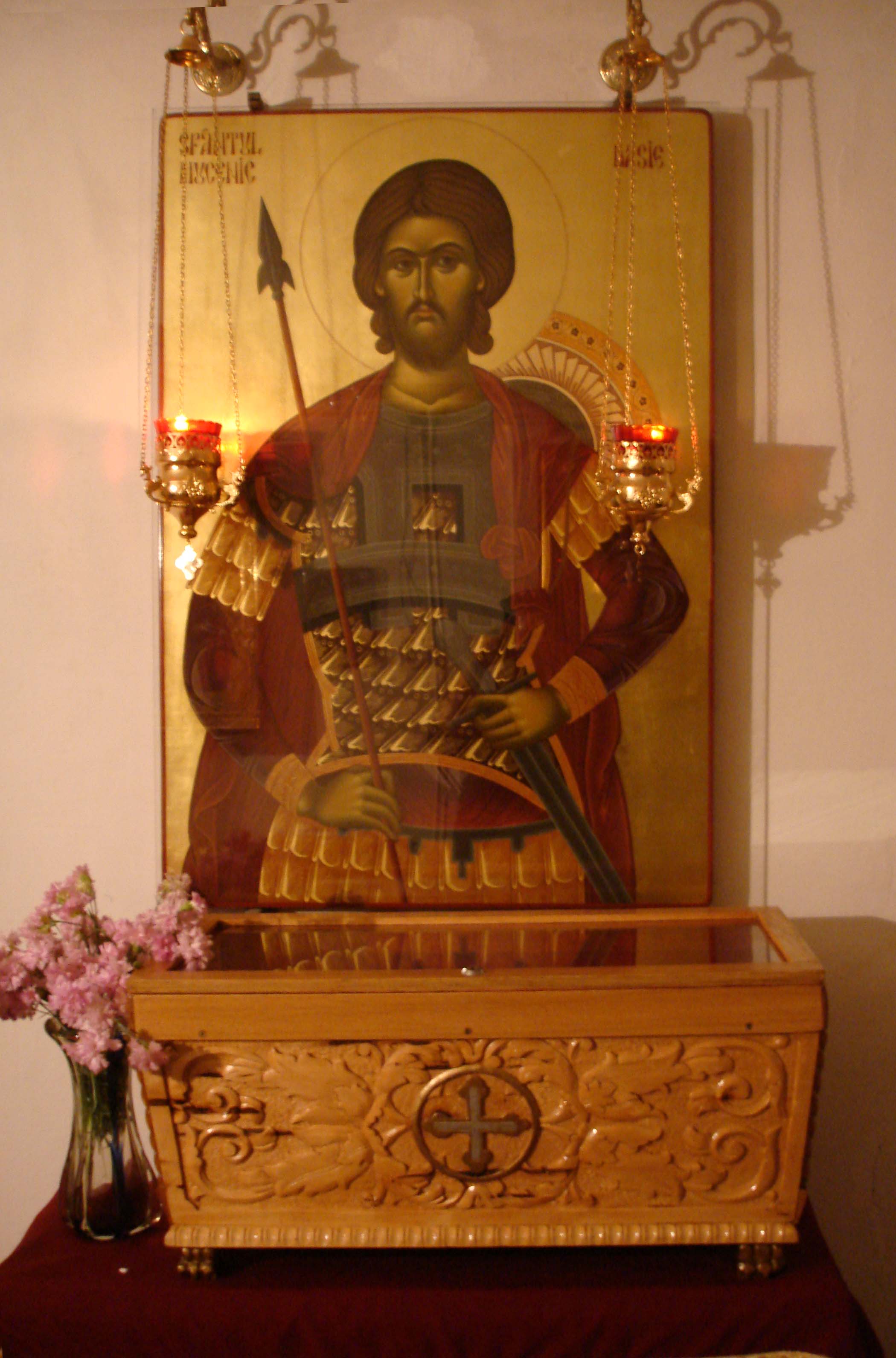 Moaștele Sfântului Mucenic Dasie