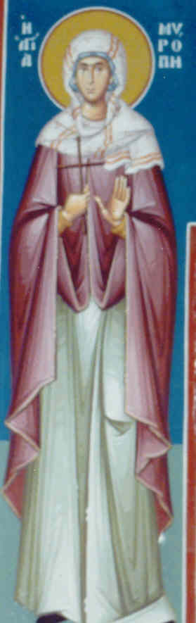 Sfânta Muceniță Miropi