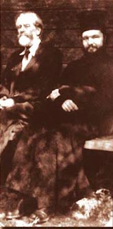 Vasile Voiculescu și Mitropolitul Antonie Plămădeală