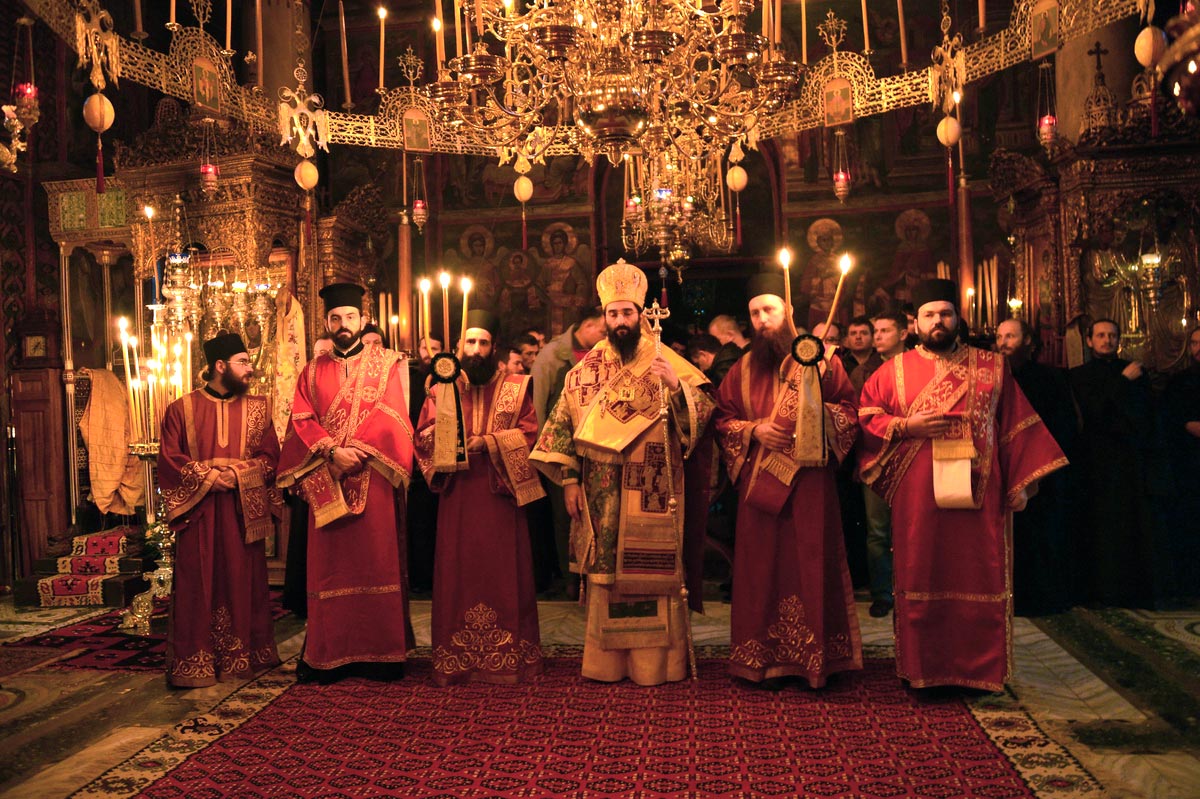 Hramul Mănăstiri Hilandar, Athos (galerie FOTO)