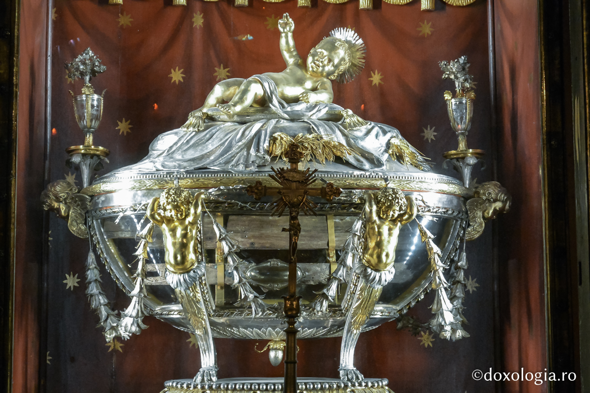 (Foto) Biserica Santa Maria Maggiore din Roma – o parte din ieslea Domnului de la Bethleem