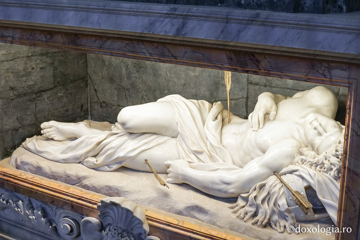 Catacombele și mormântul Sfântului Sebastian din Roma - galerie foto