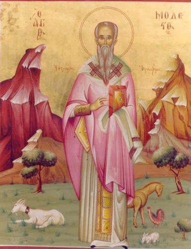 Sfântul Ierarh Modest, Patriarhul Ierusalimului