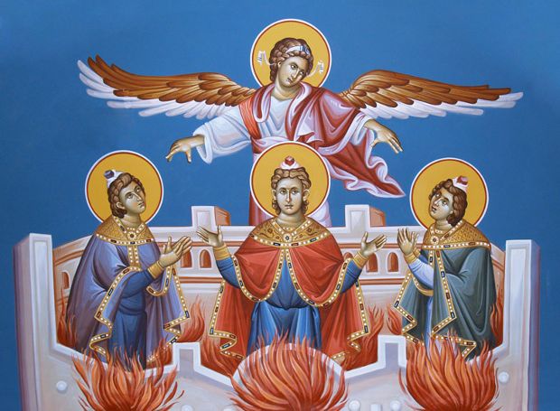 Sfinții trei tineri: Anania, Azaria și Misail