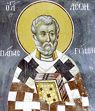 Sfântul Ierarh Leon, Episcopul Romei