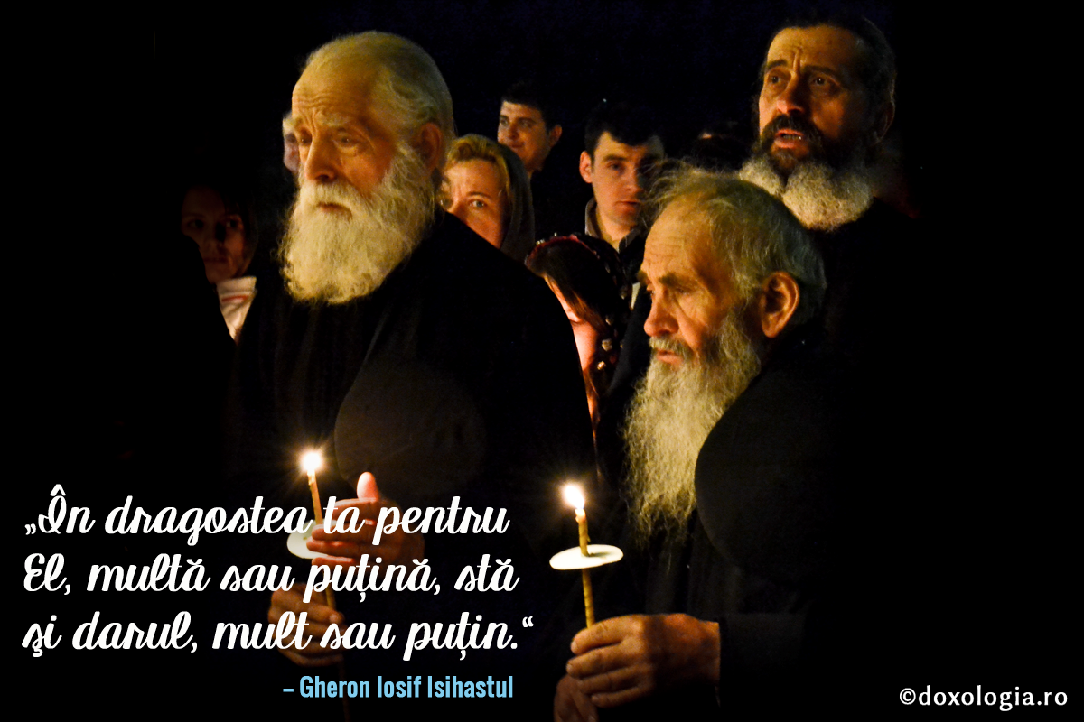 În dragostea ta pentru El...