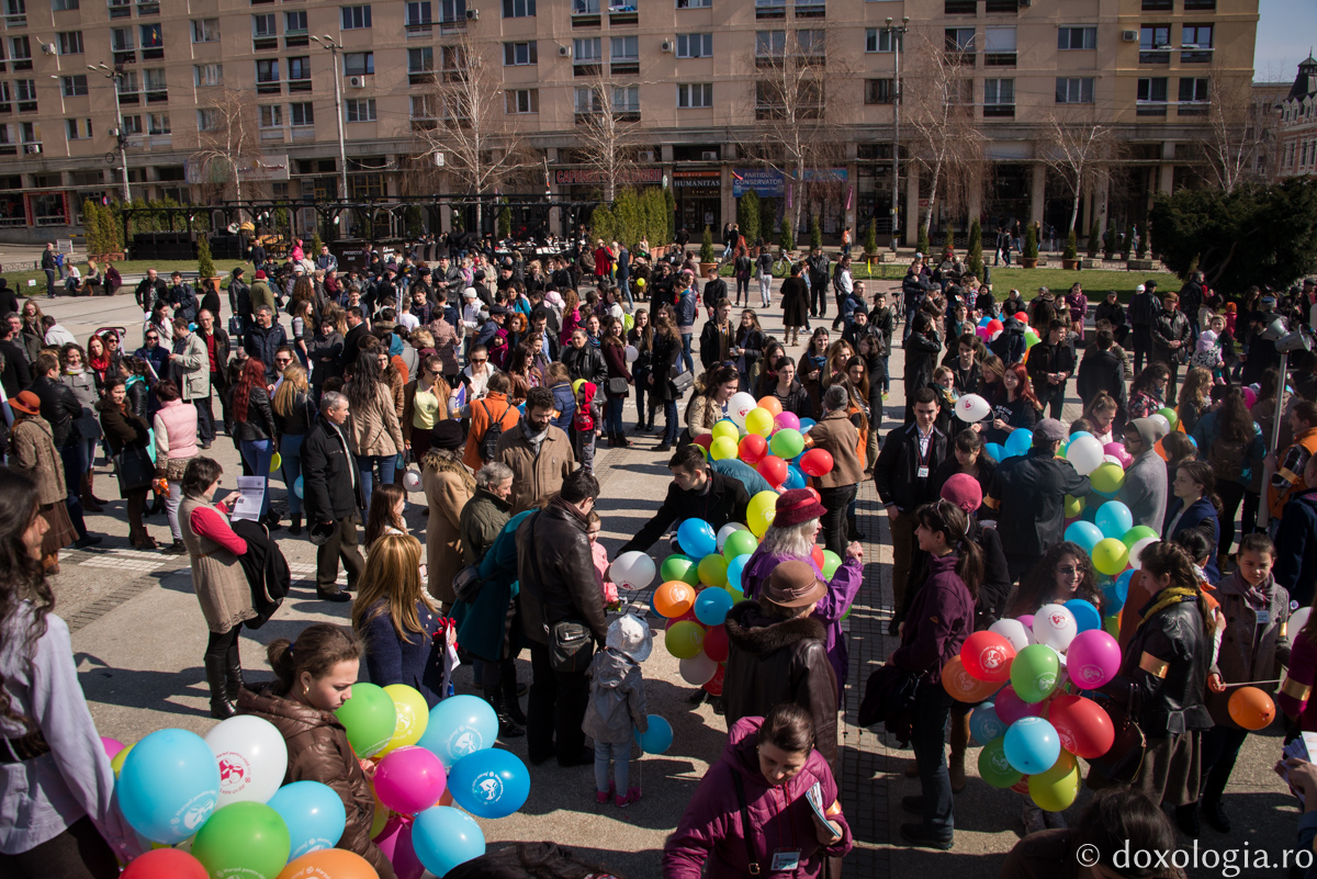 Marşul pentru viaţă 2015 la Iaşi - galerie foto