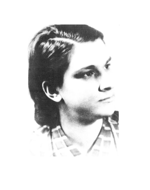 Zorica Lațcu la absolvirea liceului