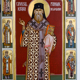 Sfântul Ierarh Pahomie de la Gledin, Episcopul Romanului