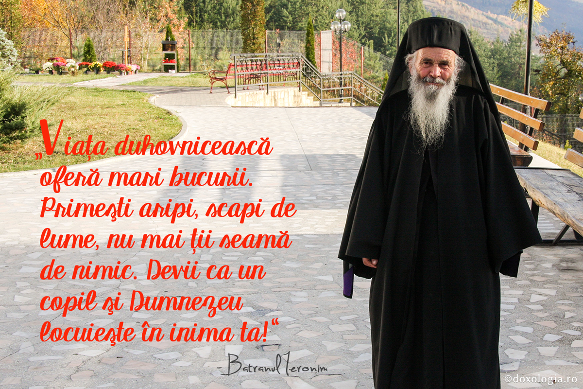 Viața duhovnicească oferă mari bucurii
