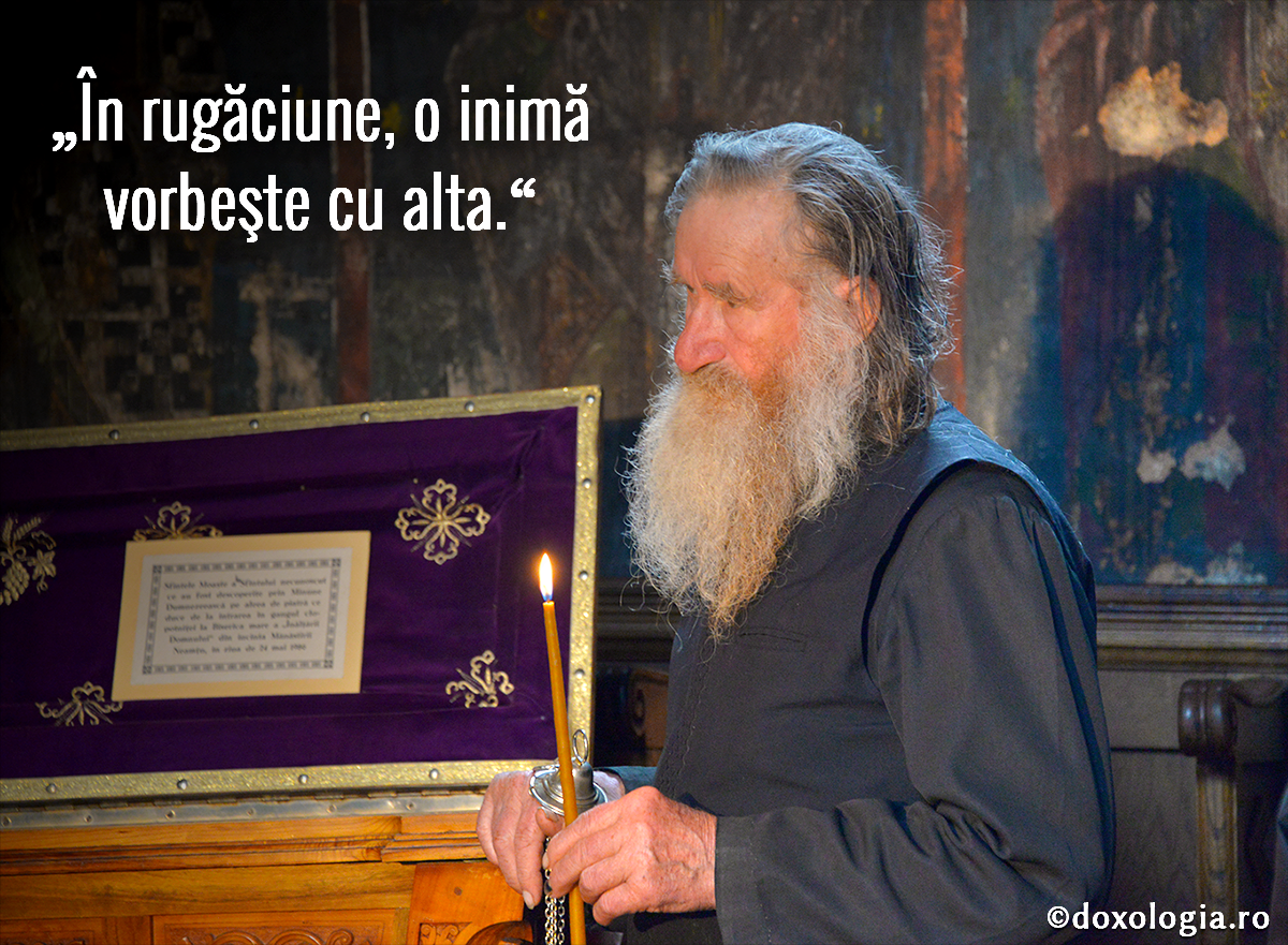 În rugăciune o inimă vorbește cu alta