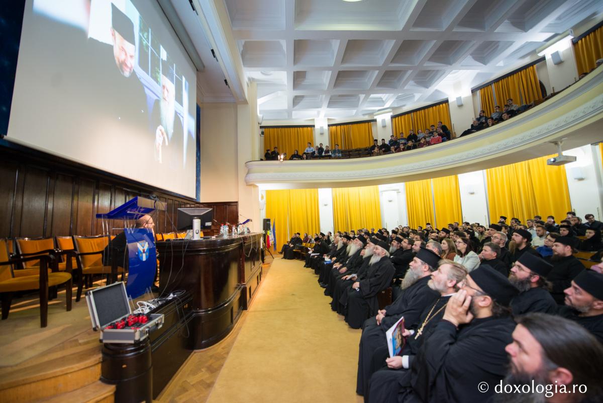 Deschiderea Simpozionului în Aula ”Mihai Eminescu” a Universității Al.I. Cuza din Iași (Foto: Silviu Cluci)
